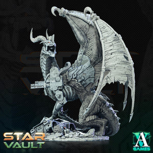 3D Printed Archvillain Games Xarga Galactic Tyrant The Star Vault 28 32mm D&D - Charming Terrain