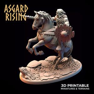 3D Printed Asgard Rising Bandit Riders Rogues Modular Warband 28mm - 32mm - Charming Terrain