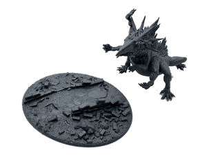 3D Printed Asgard Rising Basilisk #2 King of Serpents - 32mm D&D - Charming Terrain