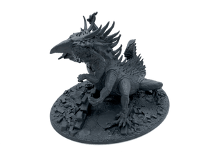 3D Printed Asgard Rising Basilisk #2 King of Serpents - 32mm D&D - Charming Terrain