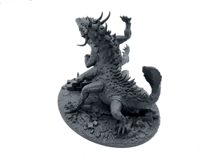 3D Printed Asgard Rising Basilisk #2 King of Serpents - 32mm D&D - Charming Terrain