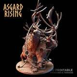 3D Printed Asgard Rising Deepforest Chimera 28 32mm Wargaming DnD - Charming Terrain