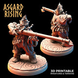 3D Printed Asgard Rising Dwarves Ranged Weapons Set 28mm - 32mm - Charming Terrain