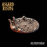 3D Printed Asgard Rising Frost Giant 28mm 32mm D&D - Charming Terrain