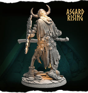 3D Printed Asgard Rising Gorr the Eternal Chieftains 28 32 54 mm - Charming Terrain