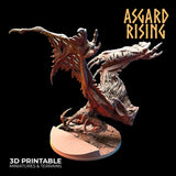 3D Printed Asgard Rising Varkolak Undead Creature 28mm - 32mm D&D - Charming Terrain