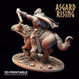 3D Printed Asgard Rising Viking Riders Modular Warband 28mm - 32mm - Charming Terrain