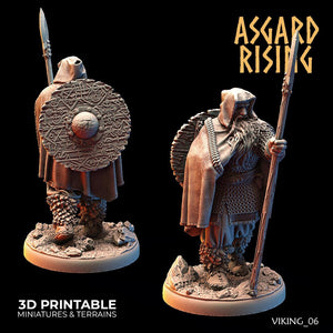 3D Printed Asgard Rising Vikings of the White Bear Clan Hideout Keepers 28mm - 32mm - Charming Terrain