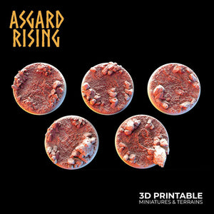 3D Printed Asgard Rising Vikings of the White Bear Clan Warriors 28mm - 32mm - Charming Terrain