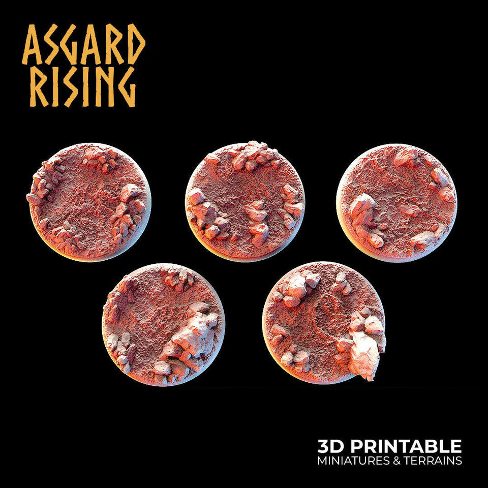 3D Printed Asgard Rising Vikings of the White Bear Clan Warriors 28mm - 32mm - Charming Terrain