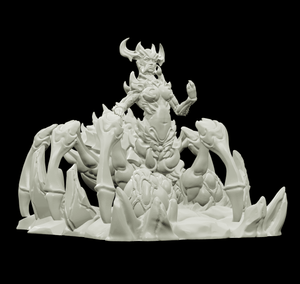 3D Printed Bestiary Vol. 4 Nafarrate - Arachne Spider 32mm Ragnarok D&D - Charming Terrain