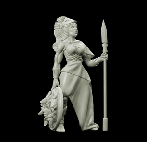 3D Printed Bestiary Vol. 4 Nafarrate - Athena 32mm Ragnarok D&D - Charming Terrain