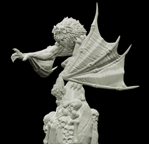 3D Printed Bestiary Vol. 4 Nafarrate - Camazotz Demon Fiend 32mm Ragnarok D&D - Charming Terrain