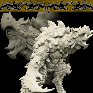 3D Printed Bestiary Vol. 4 Nafarrate - Corvolture Beast 32mm Ragnarok D&D - Charming Terrain