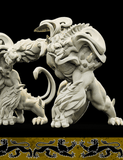 3D Printed Bestiary Vol. 4 Nafarrate - Duskpaw 32mm Ragnarok D&D - Charming Terrain