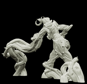 3D Printed Bestiary Vol. 4 Nafarrate - Gaia 32mm Ragnarok D&D - Charming Terrain