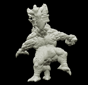 3D Printed Bestiary Vol. 4 Nafarrate - Iutreli Abomination 32mm Ragnarok D&D - Charming Terrain