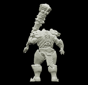 3D Printed Bestiary Vol. 4 Nafarrate - Juggernaut 32mm Ragnarok D&D - Charming Terrain