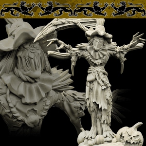 3D Printed Bestiary Vol. 4 Nafarrate - Scarecrow Construct 32mm Ragnarok D&D - Charming Terrain