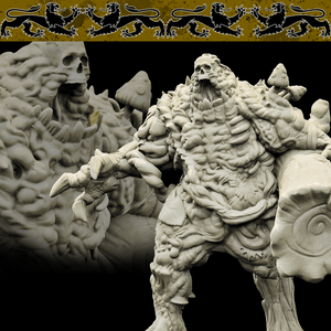 3D Printed Bestiary Vol. 4 Nafarrate - Serrath Shambling Mound 32mm Ragnarok D&D - Charming Terrain