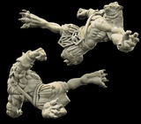 3D Printed Bestiary Vol. 4 Nafarrate - Xbalanque Tiger Warrior 32mm Ragnarok D&D - Charming Terrain