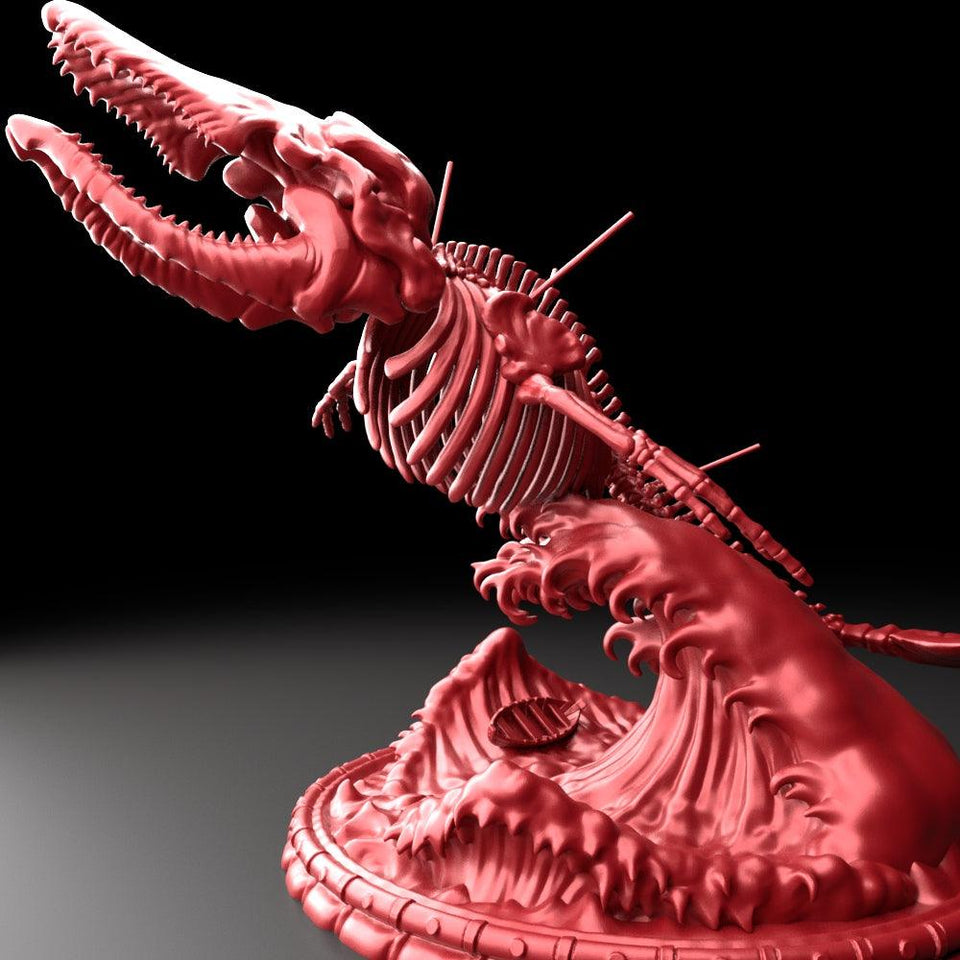 3D Printed Bestiary Vol. 5 Nafarrate - Bake Kujira 32mm Ragnarok D&D - Charming Terrain