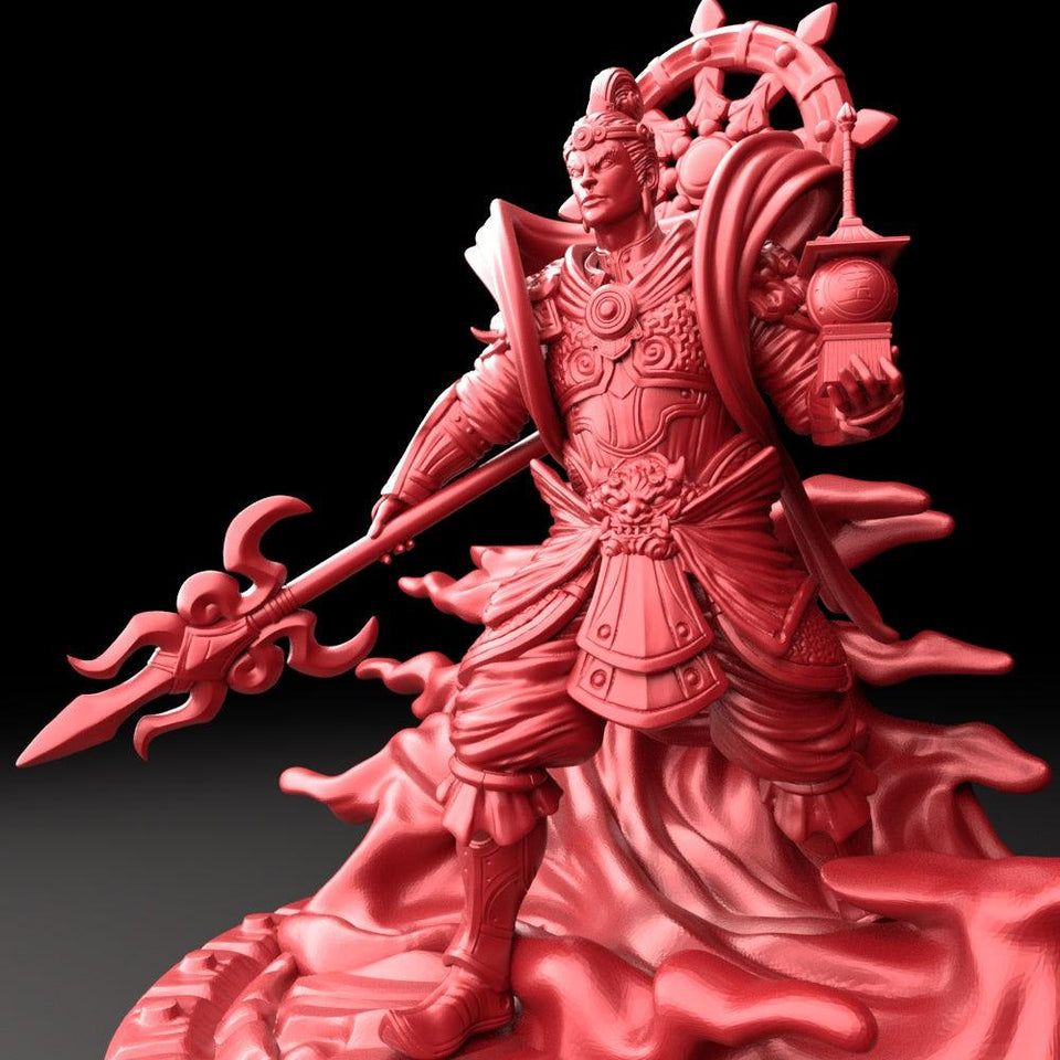 3D Printed Bestiary Vol. 5 Nafarrate - Bishamonten 32mm Ragnarok D&D - Charming Terrain