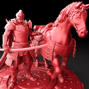 3D Printed Bestiary Vol. 5 Nafarrate - Oda Nobunaga 32mm Ragnarok D&D - Charming Terrain