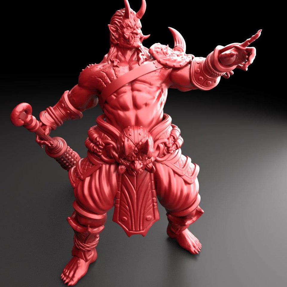 3D Printed Bestiary Vol. 5 Nafarrate - Oni 32mm Ragnarok D&D - Charming Terrain