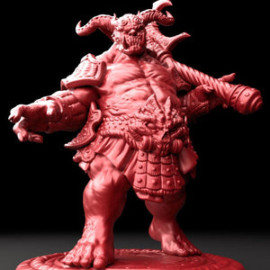 3D Printed Bestiary Vol. 5 Nafarrate - Oni Ogre 32mm Ragnarok D&D - Charming Terrain