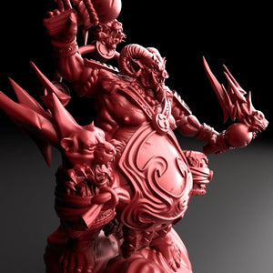 3D Printed Bestiary Vol. 5 Nafarrate - Raijin 32mm Ragnarok D&D - Charming Terrain