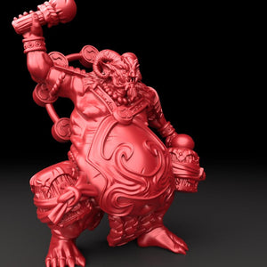 3D Printed Bestiary Vol. 5 Nafarrate - Raijin 32mm Ragnarok D&D - Charming Terrain