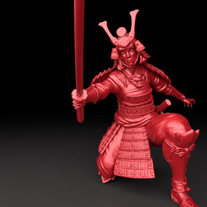 3D Printed Bestiary Vol. 5 Nafarrate - Samurai 32mm Ragnarok D&D - Charming Terrain