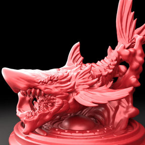 3D Printed Bestiary Vol. 5 Nafarrate - Sanbi No Isonade Shark 32mm Ragnarok D&D - Charming Terrain