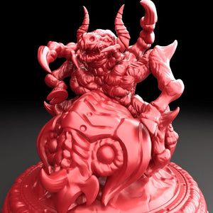 3D Printed Bestiary Vol. 5 Nafarrate - Ushi Oni 32mm Ragnarok D&D - Charming Terrain