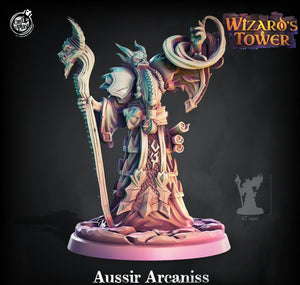 3D Printed Cast n Play Aussir Arcaniss Wizard's Tower Ragnarok D&D - Charming Terrain