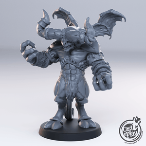 3D Printed Cast n Play Bull Demon 28mm 32mm D&D - Charming Terrain