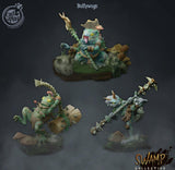 3D Printed Cast n Play Bullywugs Swamp Collection 28mm 32mm D&D - Charming Terrain