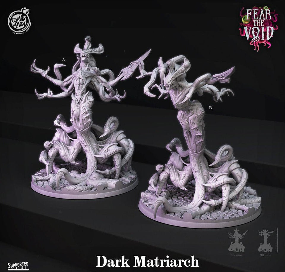 3D Printed Cast n Play Dark Matriarch Fear the Void 28mm 32mm D&D - Charming Terrain