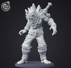 3D Printed Cast n Play Frost Giant 28mm 32mm D&D - Charming Terrain