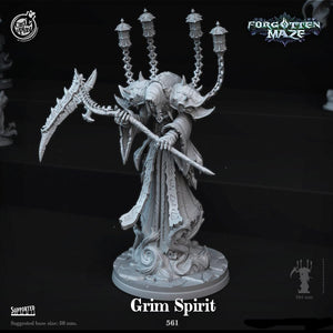 3D Printed Cast n Play Grim Spirit Forgotten Maze 28mm 32mm D&D - Charming Terrain