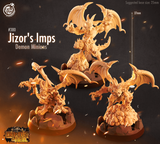 3D Printed Cast n Play Jizor's Imps Depths of Hell 28mm 32mm D&D - Charming Terrain