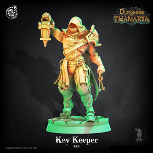 3D Printed Cast n Play Key Keeper Dungeons of Thamarya 28mm 32mm D&D - Charming Terrain