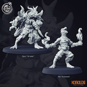 3D Printed Cast n Play Kobolds 28mm 32mm D&D - Charming Terrain