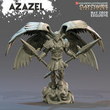 3D Printed Clay Cyanide Azazel Angels VS Demons Ragnarok D&D - Charming Terrain