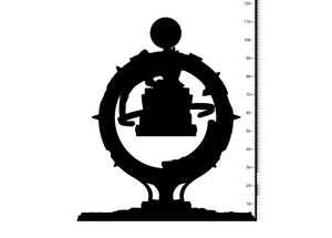 3D Printed Clay Cyanide Ometeotl Pantheon of Aztecs Ragnarok D&D - Charming Terrain