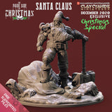 3D Printed Clay Cyanide Santa Claus The Dark Side of Christmas 28mm-32mm Ragnarok D&D - Charming Terrain