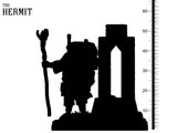 3D Printed Clay Cyanide The Hermit Tarot Ragnarok D&D - Charming Terrain