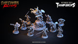 3D Printed Clay Cyanide Thorjacks Tribes Factions Ragnarok D&D - Charming Terrain