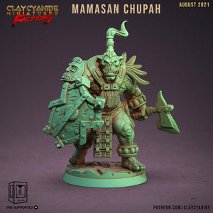 3D Printed Clay Cyanide Ugok Warlords Orks Tribes Factions Ragnarok D&D - Charming Terrain